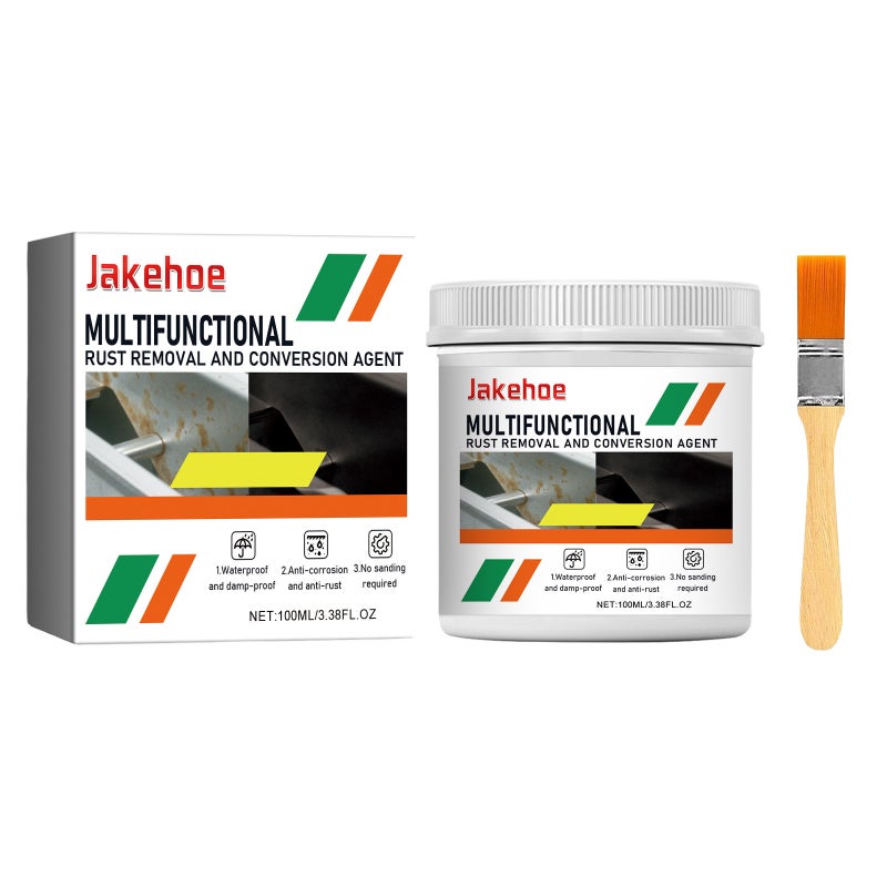 Jakehoe Multi-Functional Rust Inhibitor (Rust Red) Iron Roof Color Steel Rust Prevention Anti-Rust Primer - Image 1