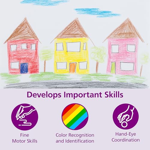 Colorations STUBPEN Stubby Chubby Colored Pencils for Kids - Set of 48 - Image 3