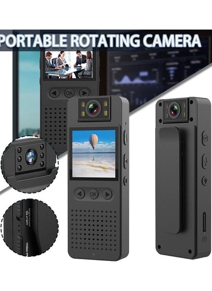 Generic Night Vision 1080P FULL HD Recorder Meeting Sport Portable Mini Body Camera With LCD Screen  - Image 5