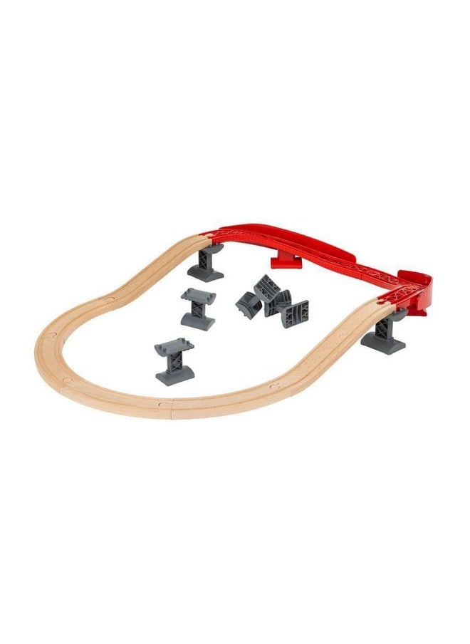 Brio BRIO Ascending Curves Track Pack - Expertly Crafted Railway Expansion | FSC-Certified Beech Wood | Enhances Motor Skills | Perfect for Kids Aged 3+  - Image 4
