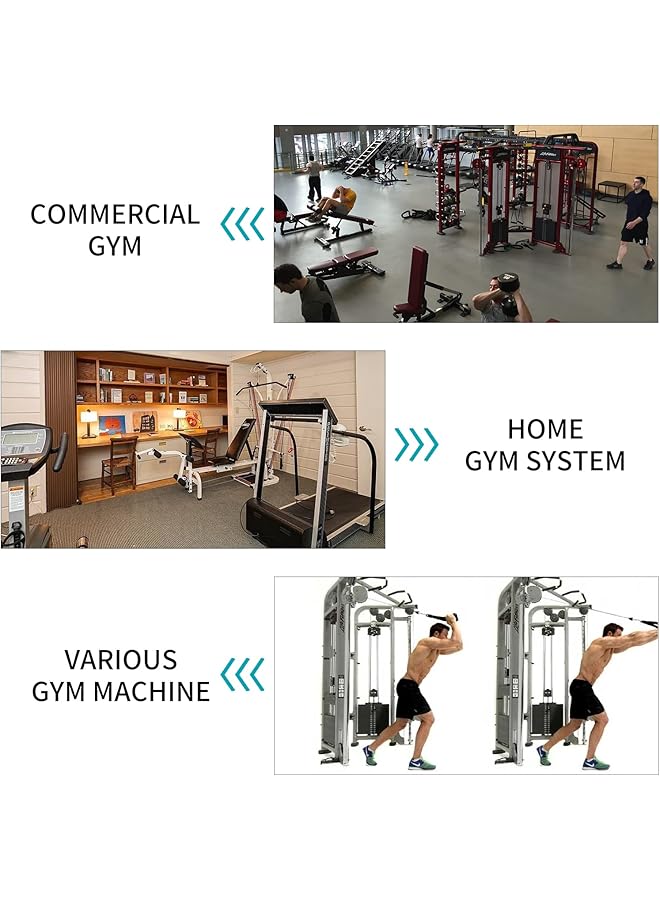 erorex Upgraded Lat Pull Down Bar For Home Gym Lat Pulldown Attachments For Pulley System Gym Cable Machine Lat Pull Down Machine, 39'' Lat Bar Accessories, Workout Equipment, Lat Pull Down Attachment - Image 5