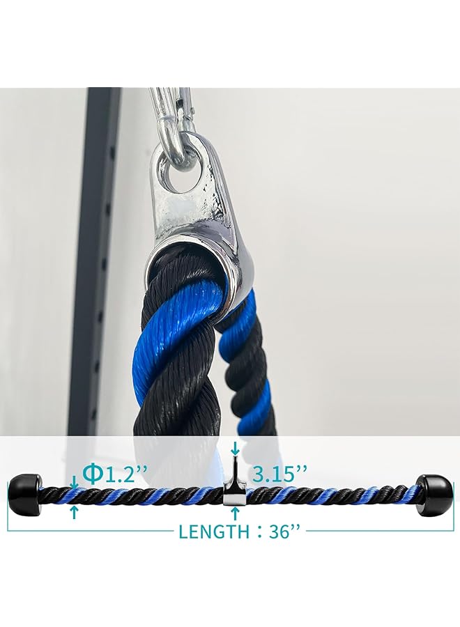 erorex Upgraded Lat Pull Down Bar For Home Gym Lat Pulldown Attachments For Pulley System Gym Cable Machine Lat Pull Down Machine, 39'' Lat Bar Accessories, Workout Equipment, Lat Pull Down Attachment - Image 3