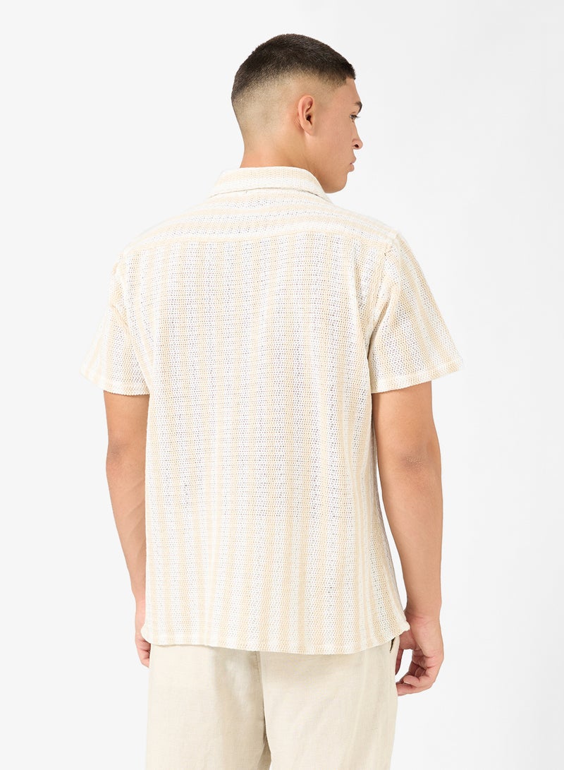 سفنتي فايف قميص كلاسيكي بقصة عادية - Image 2