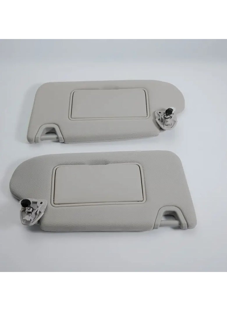 Generic - Altima Sun Shades 2013-2018 Beige Right Passenger Side Sun Visor for Altima Gray Charcoal - Image 1