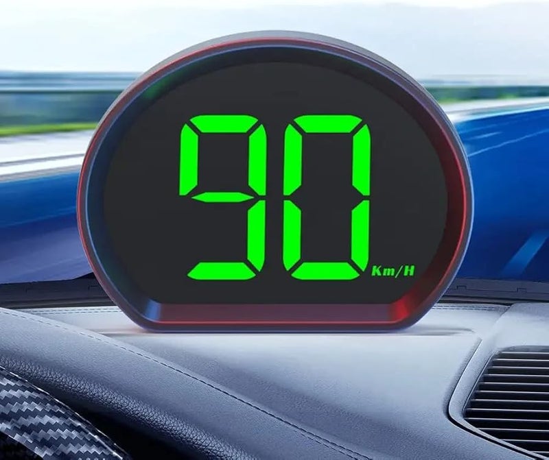 GPS Speedometer HUD with White Green Light Display for Car Truck Bus E Scooter - Image 2