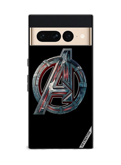 Protective Case Cover For Google Pixel 7 Pro Avenger Design Multicolour