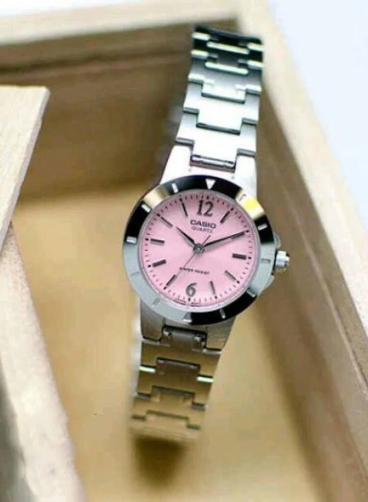 Casio Women's Silver Analog Metal Strap Watch LTP-1177A-4A1DF - Image 3