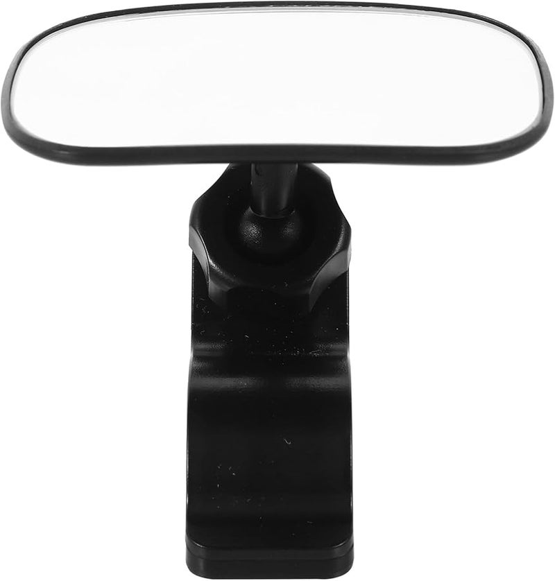 Wide Angle Backseat Mirror Adjustable Clip For Car Interior Safety Rear View - Image 1