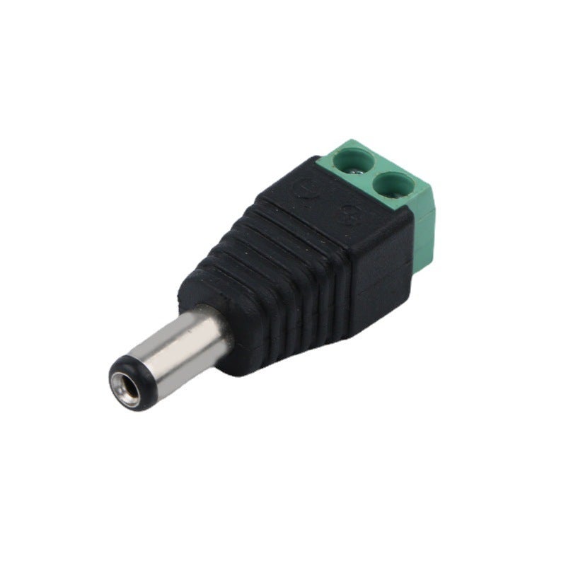 Green Welding-Free Screw Monitoring Engineering Power Dc Male And Female Head 12V Camera 5.5*2.1 - Image 5