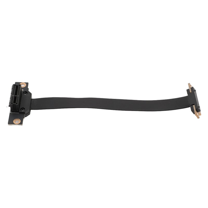 PCIe 3.0 X1 Riser Cable 8Gbps High Speed Dual 90 Degree Right Angle PCI Express 3.0 X1 Extension Cable for 1U 2U 30cm / 11.8in Length - Image 4