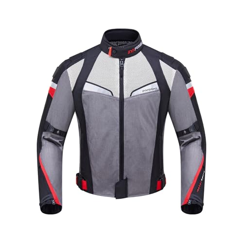 Zyxformis Summer Motorcycle Jacket Breathable Mesh Motorcycle Riding Jacket For Men With CE Armored - Image 1