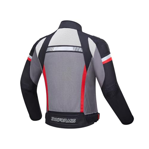 Zyxformis Summer Motorcycle Jacket Breathable Mesh Motorcycle Riding Jacket For Men With CE Armored - Image 3