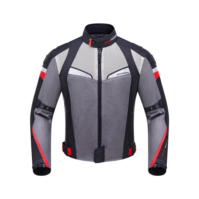Zyxformis Summer Motorcycle Jacket Breathable Mesh Motorcycle Riding Jacket For Men With CE Armored - Image 2