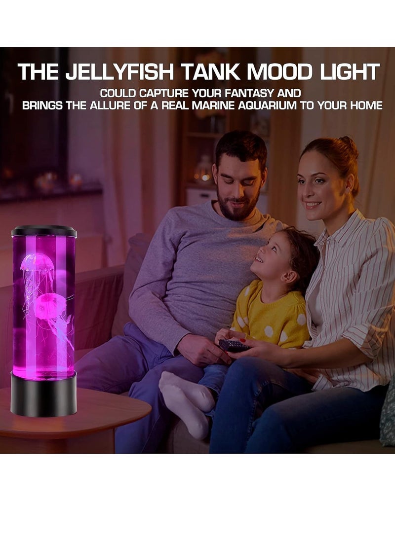 Jellyfish Lava Aquarium Lamp With Colour Changing LED Light - Image 5