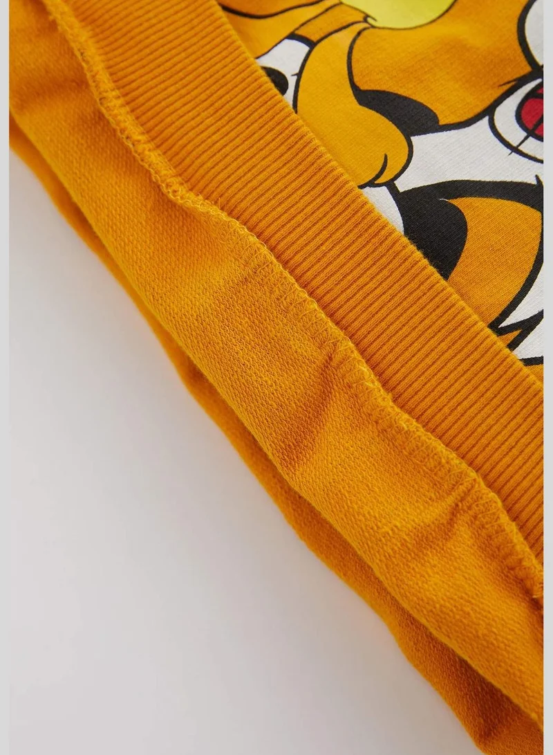DeFacto 2 Pack BabyBoy Looney Tunes Licenced Regular Fit Bike Neck Long Sleeve Knitted Set