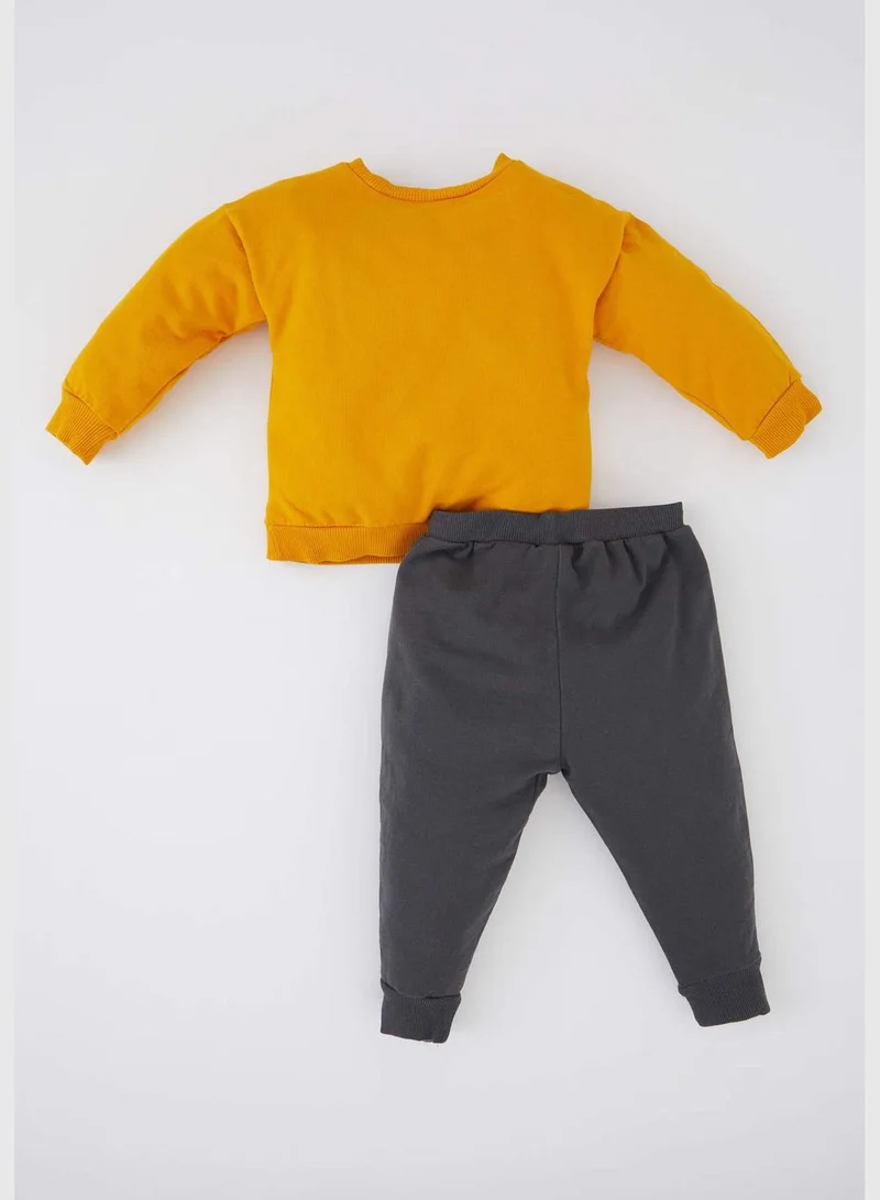 DeFacto 2 Pack BabyBoy Looney Tunes Licenced Regular Fit Bike Neck Long Sleeve Knitted Set
