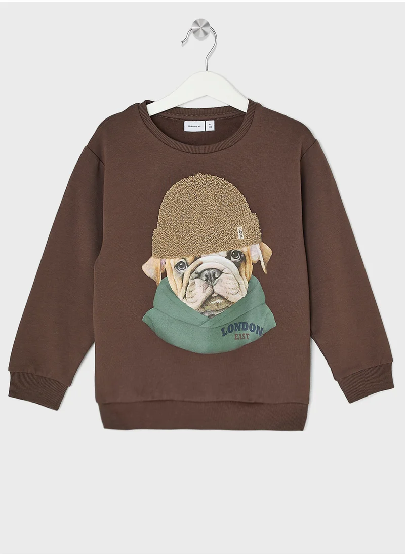 نيم ات Kids Character Sweatshirt