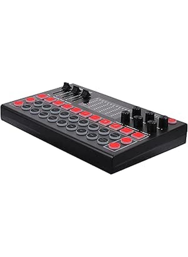 Portable RGB Live Sound Card Voice Changer For Computer And Mobile Phone Streaming - Image 1