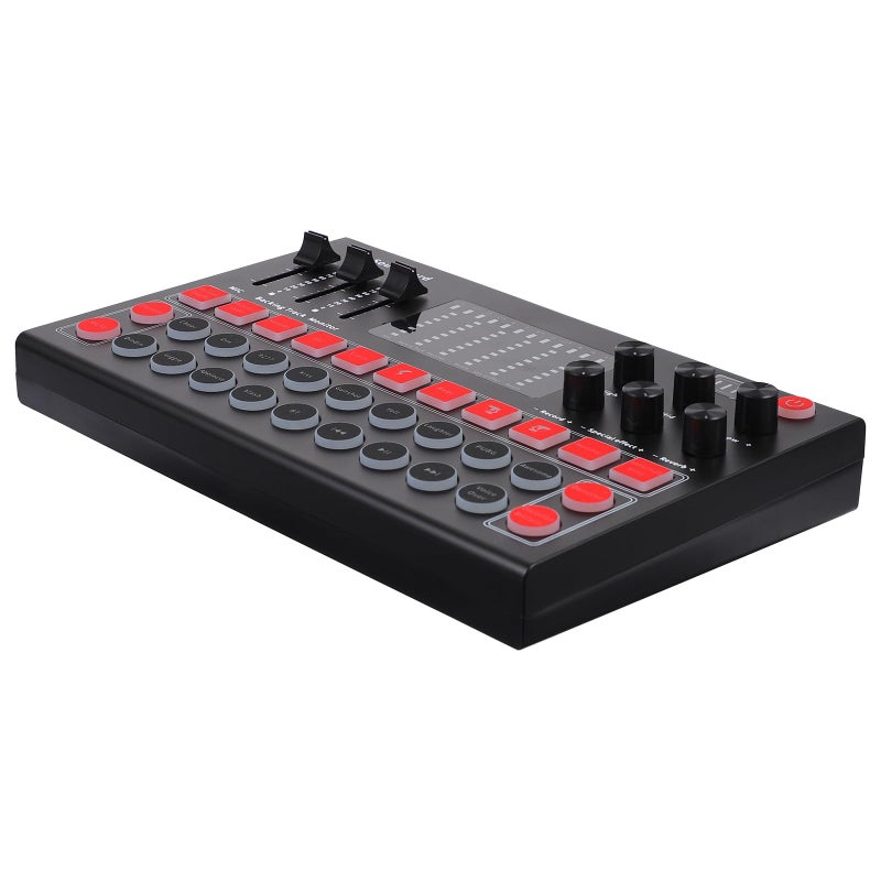 Portable RGB Live Sound Card Voice Changer For Computer And Mobile Phone Streaming - Image 2