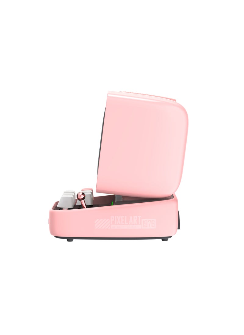 Divoom - Divoom DitooMic Bluetooth Speaker Microphone Karaoke Function - Pink - Image 1