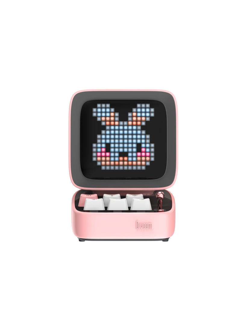 Divoom - Divoom DitooMic Bluetooth Speaker Microphone Karaoke Function - Pink - Image 1