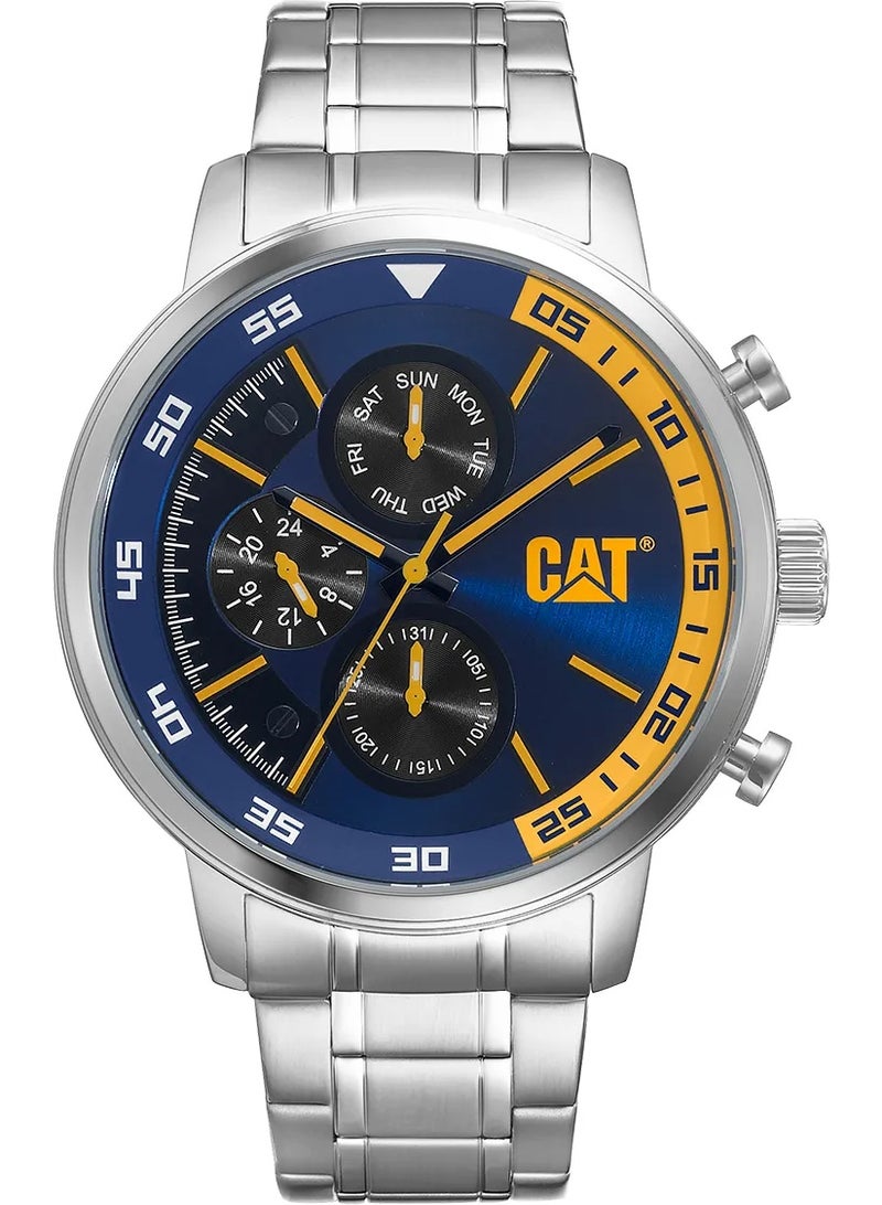 Caterpillar Sail Watch AK14911627 Silver Blue - Image 1