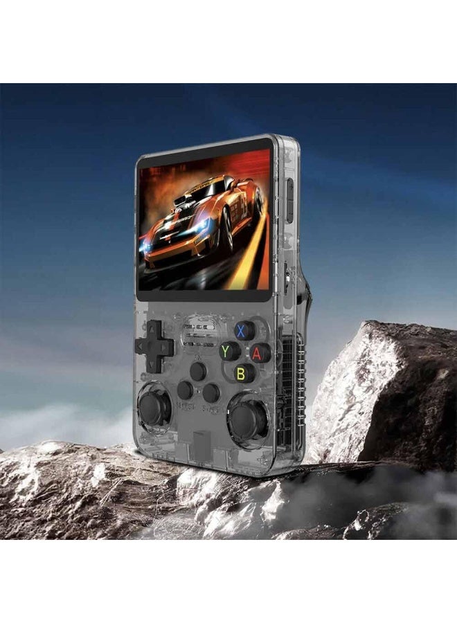 R36S Retro Handheld Game Console 64GB with 18000+ Games, 3.5" IPS Screen, Portable Linux Video Game Player, Pocket Emulator Console for Arcade, NES, PS1, GBA, MAME, and More Classic Games