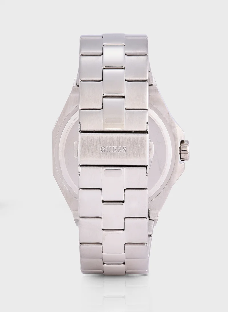 GUESS Emperor Steel Strap Analog Watch