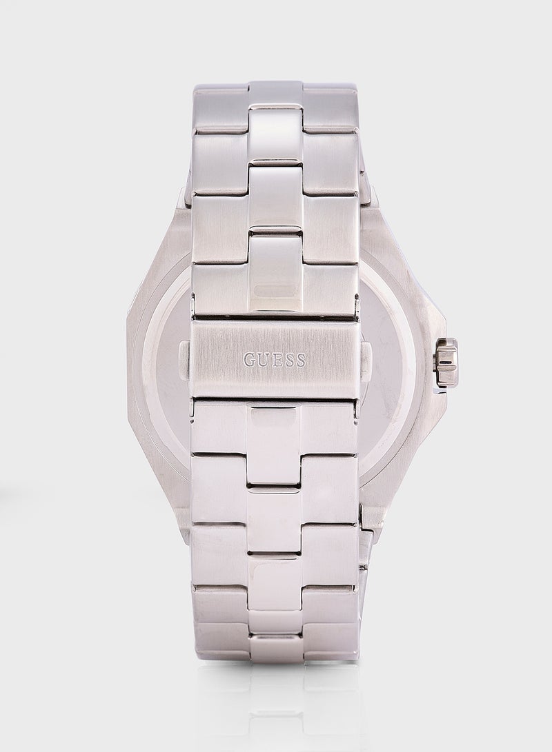 GUESS Emperor Steel Strap Analog Watch  - Image 4