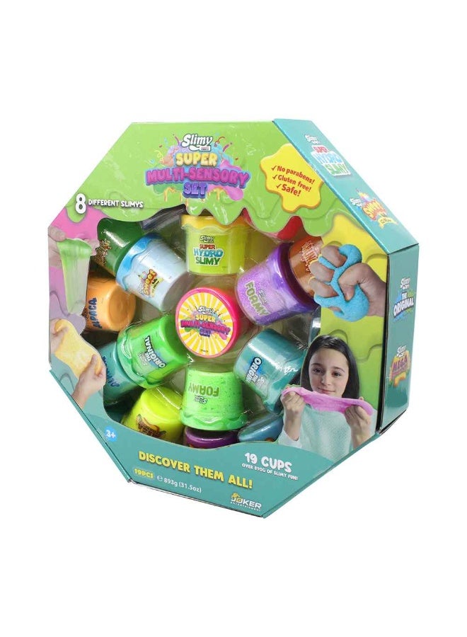 Slimy Super Multi-Sensory Set (19 Cups) - Image 1