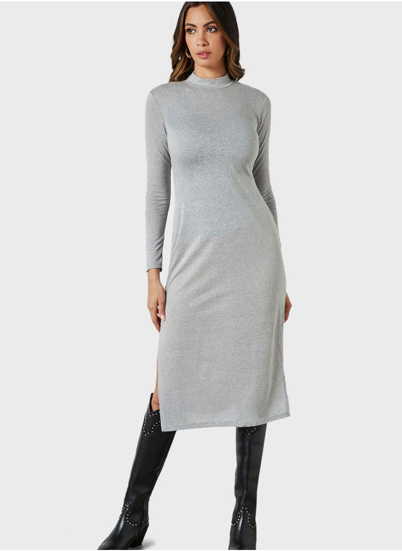 SIVVI for HANIYA - High Neck Bodycon Dress - Image 1