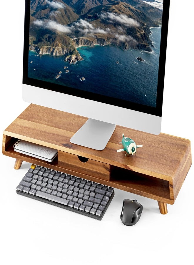 tinamo Tinamo Acacia Monitor Stand With Drawer Z5FB62FB3AF2053A58EECZ