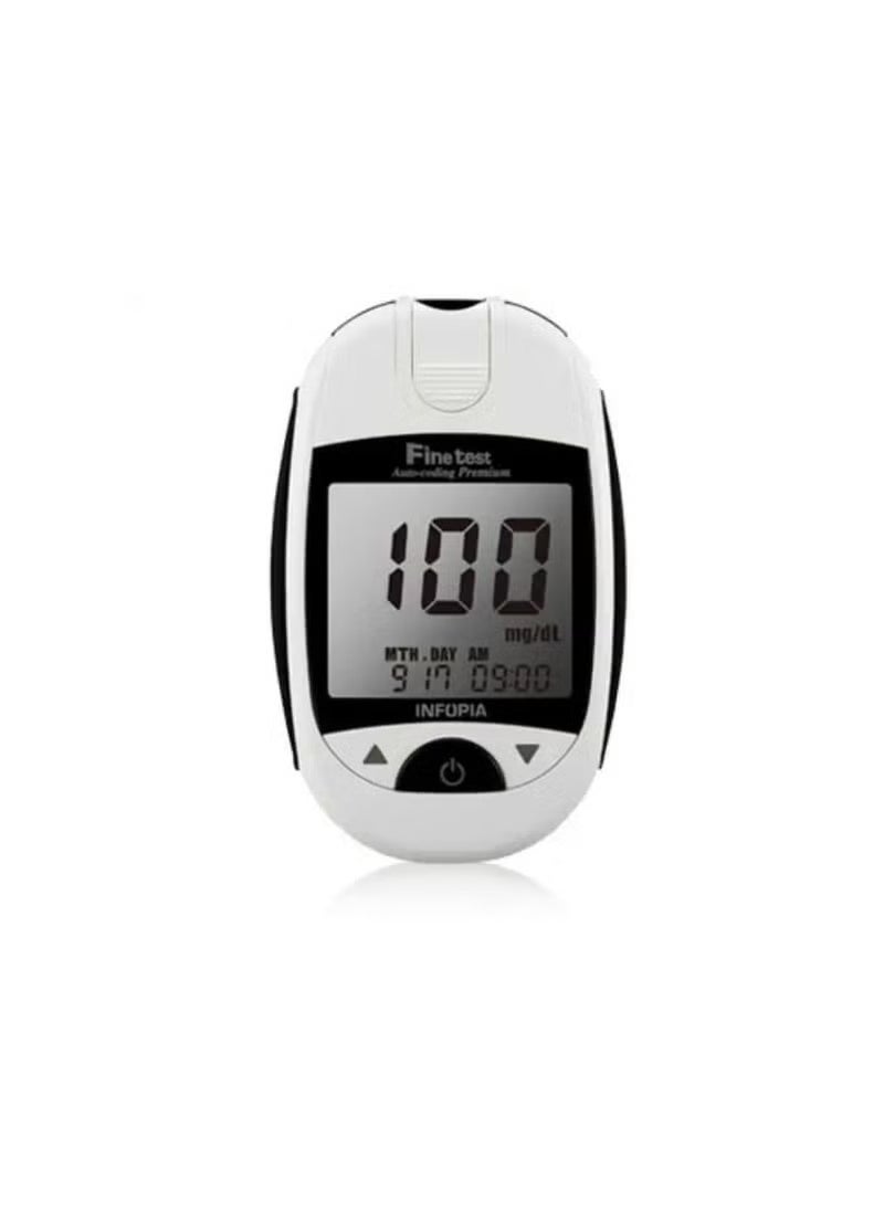 fine test Finetest Autocoding Premium " Blood Glucose Meter For Self Testing "  - Image 2