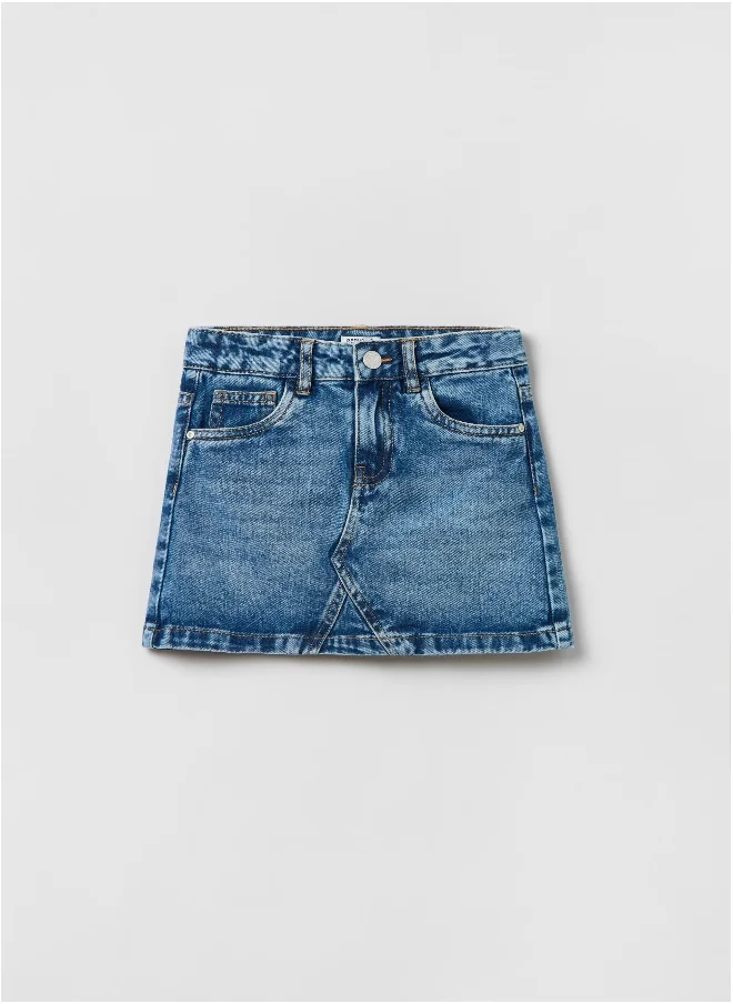 Ovs Ovs Housebrand Denim Miniskirt