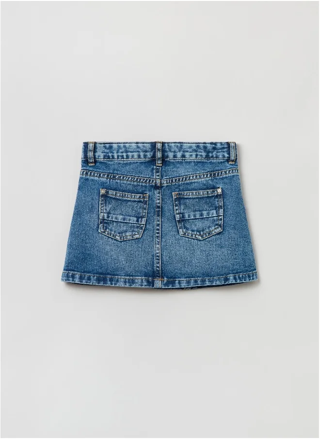 Ovs Ovs Housebrand Denim Miniskirt