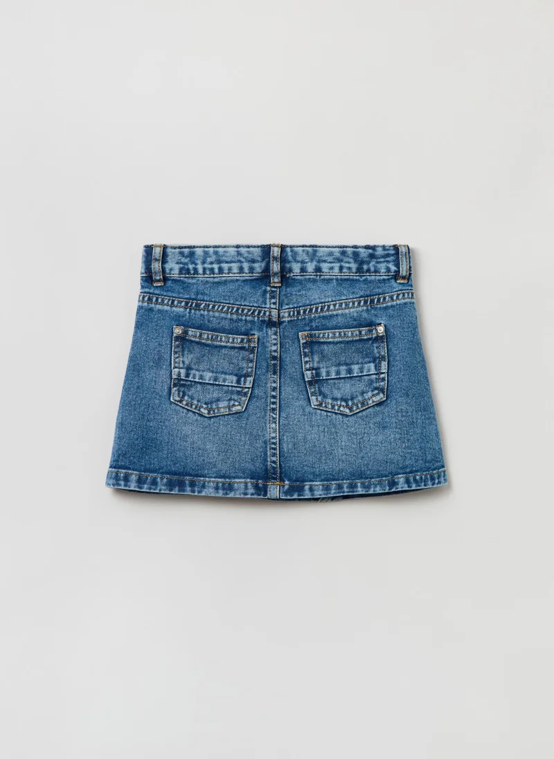 Ovs Ovs Housebrand Denim Miniskirt