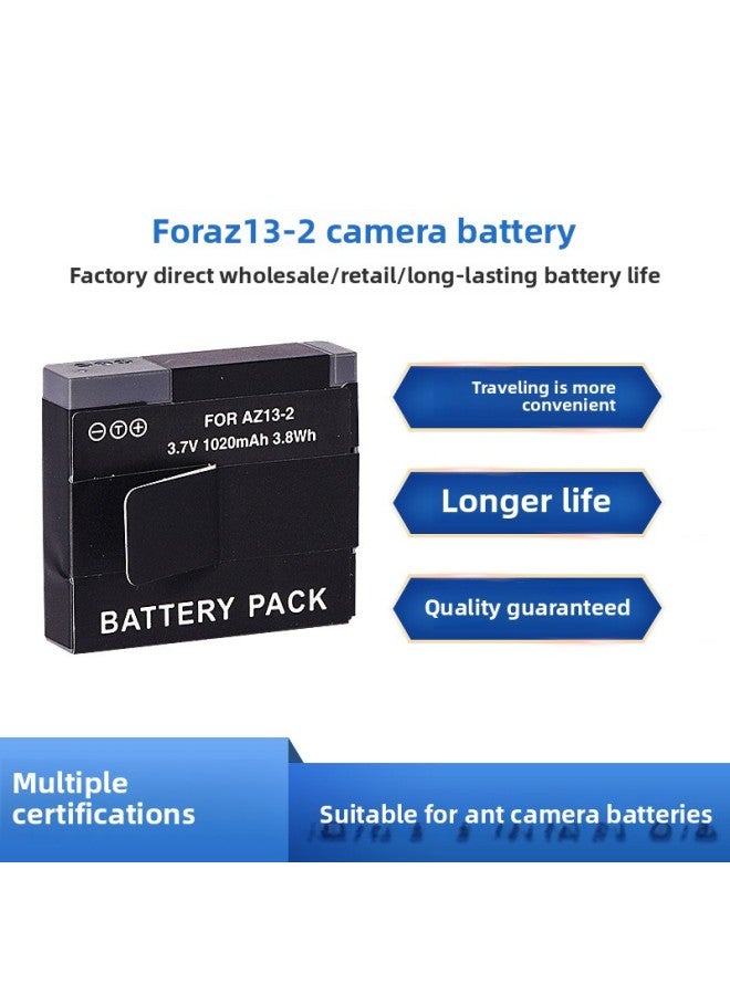 For Xiaomi For Xiaomi YI AZ13-1, AZ13-2 Battery For Xiaomi Sports Camera Accessories-Standard Capacity:1020mAH