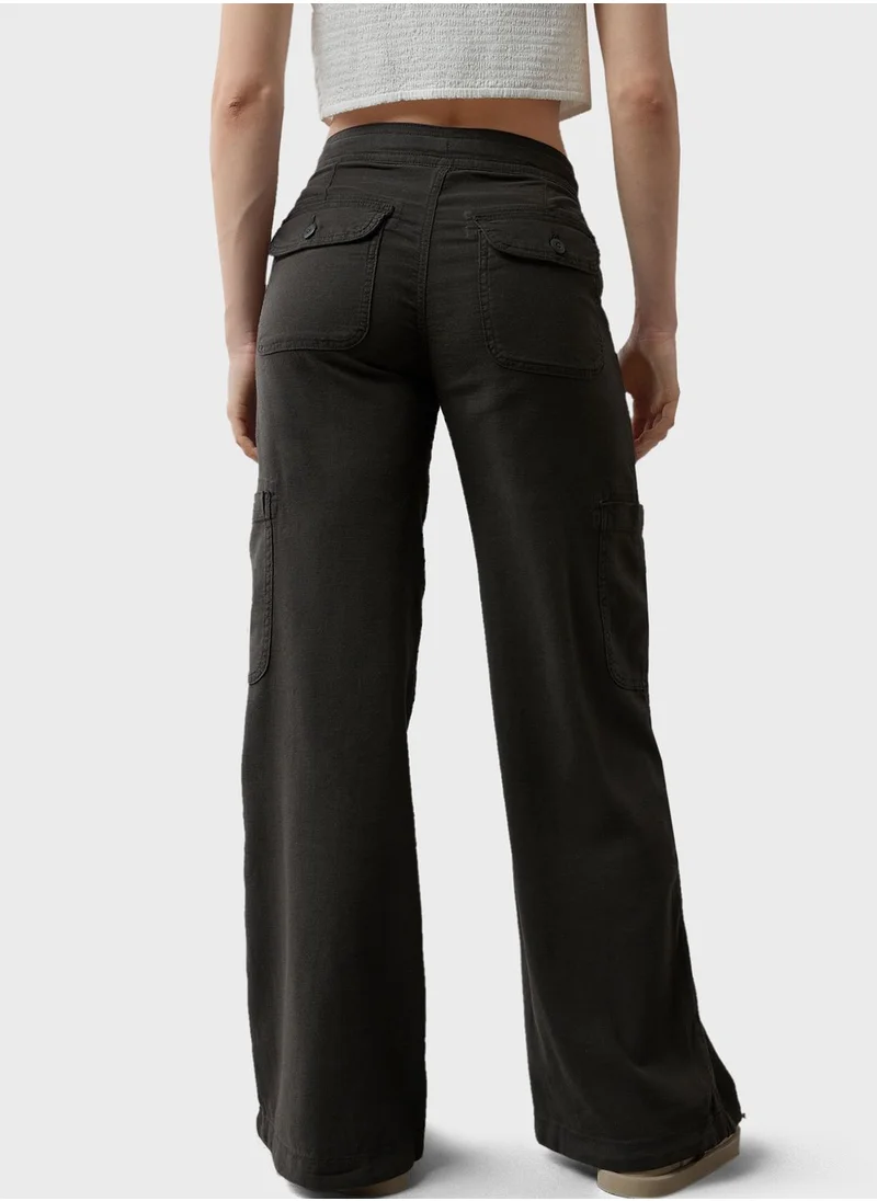 American Eagle High Waist Cargo Pants