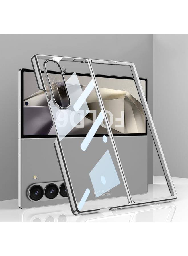 The Bros Case For Samsung Galaxy Z Fold6 Big Hole Electroplating Phantom Full Coverage Phone Case