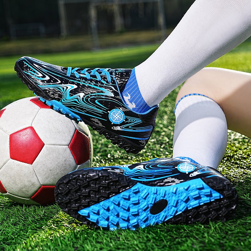 Children'S Football Shoes Men'S Spike Anti-Slip Soft Bottom Crushed Nail Training Shoes Women'S Outdoor Competition Shoes For Primary And Secondary School Students - Image 5