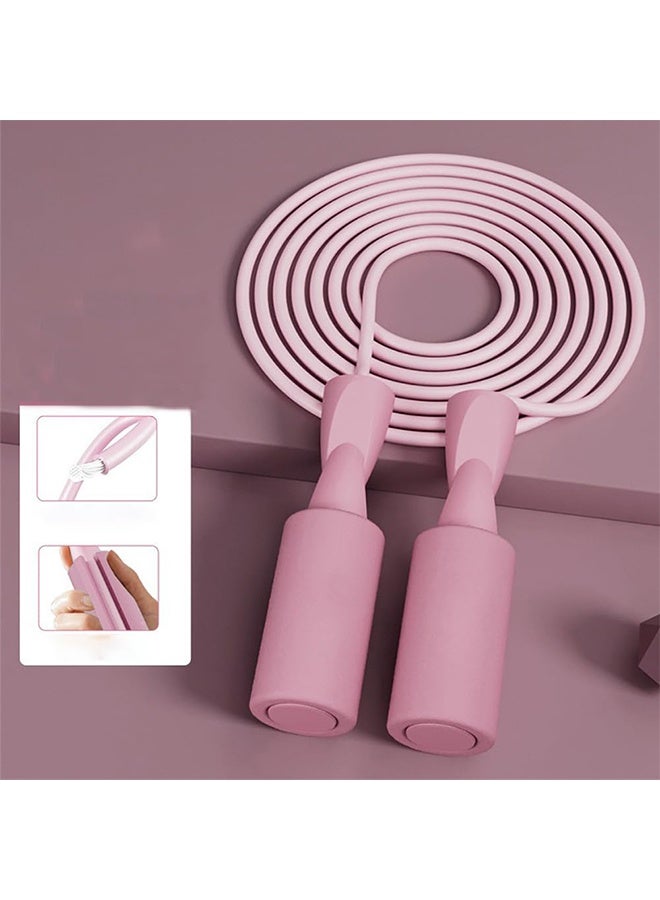 بوفان حبلان للقفز، حبل قفز لاسلكي مثقل وحبل قفز قابل للتعديل مضاد للتشابك، مناسب للعائلات والبالغين والمهنيين للياقة البدنية وحرق الدهون وإنقاص الوزن. - Image 2