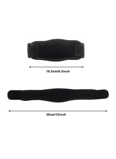 Oasisgalore Elbow Support Strap，Adjustable Elbow Brace 2 pack with Compression Pad for Tennis & Golfers Elbow Pain Relief  - Image 2