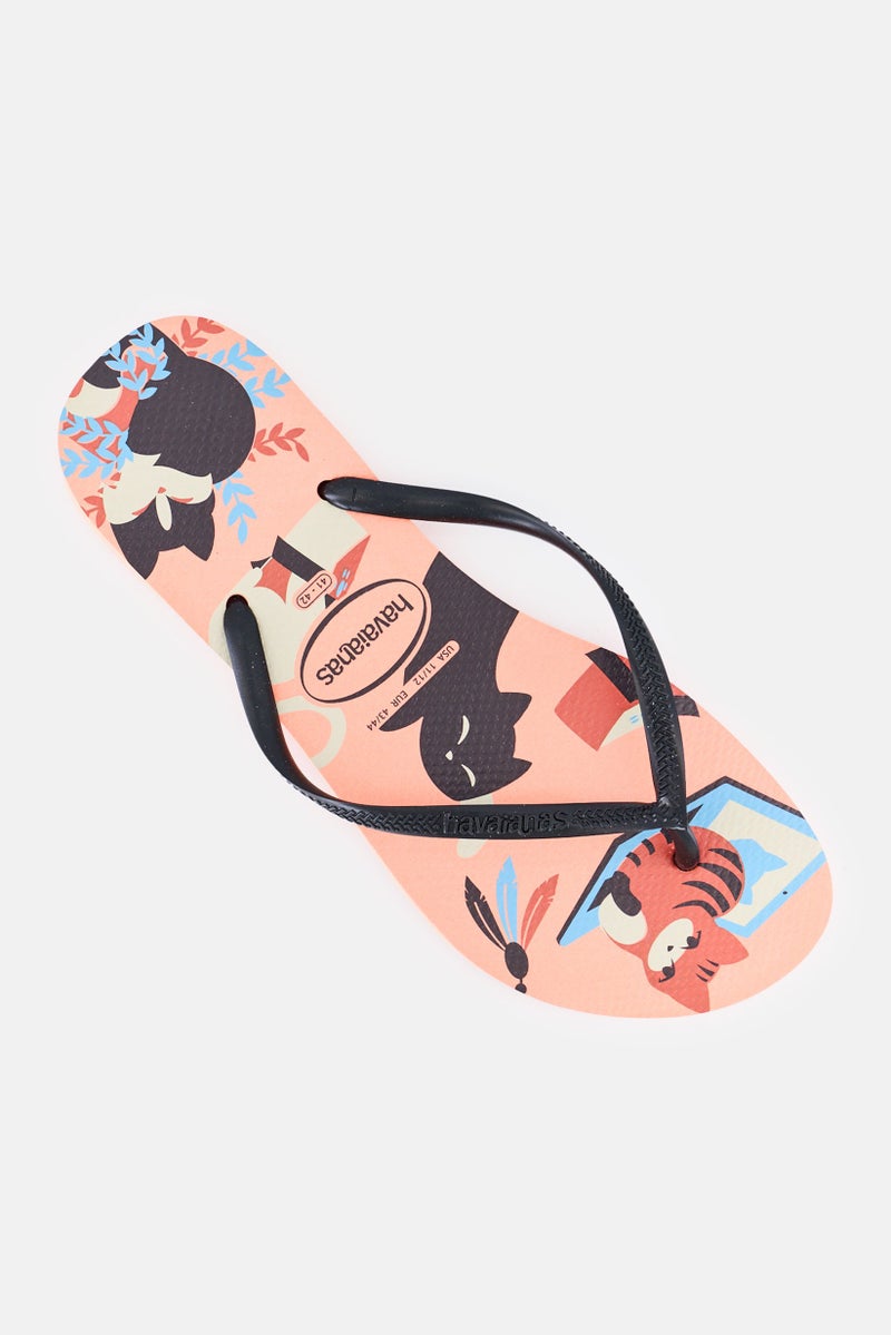 Havaianas Women Slim Pets Fc Slip On Slippers, Multicololr - Image 4