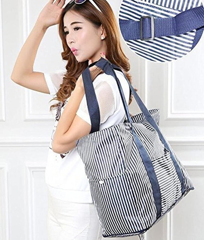 Swabs Creative Designed Plastic Foldable Light weight Smart Look Bag for ShoppingFruit Vegetable Storage Basketliving roomParty Travelling BagMulticolor - Image 2