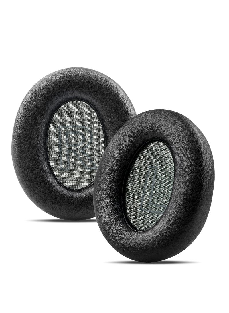 Ear Pads Cushions Replacement for Anker Soundcore Life 2(Not fit Life 2 Neo)/Q20/Q20+/Q20i/Q20BT Headphones,Earpads with Softer Protein Leather Noise Isolation Foam,Black  - Image 1