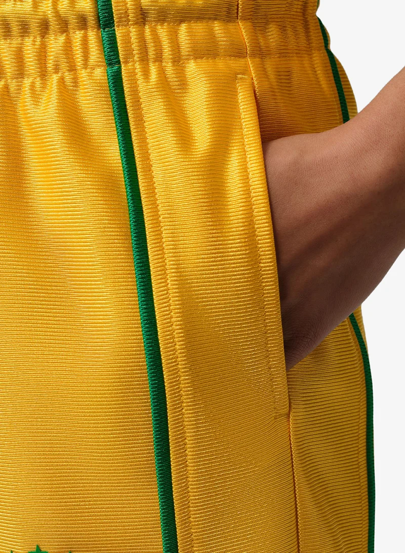 Jordan VARSITY MAIZE/(LUCKY GREEN) Jordan Break Nova Knitted Shorts for Women | Best Price UAE