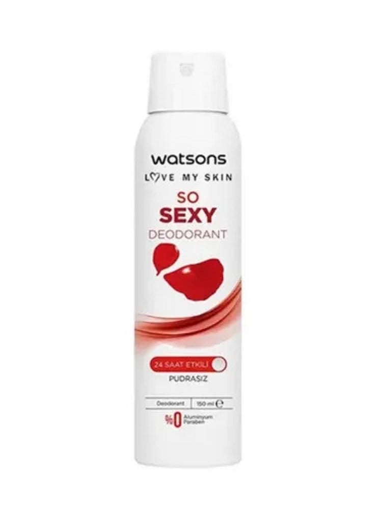 Watsons So S**y Deodorant Spray Powder-Free 150ml 