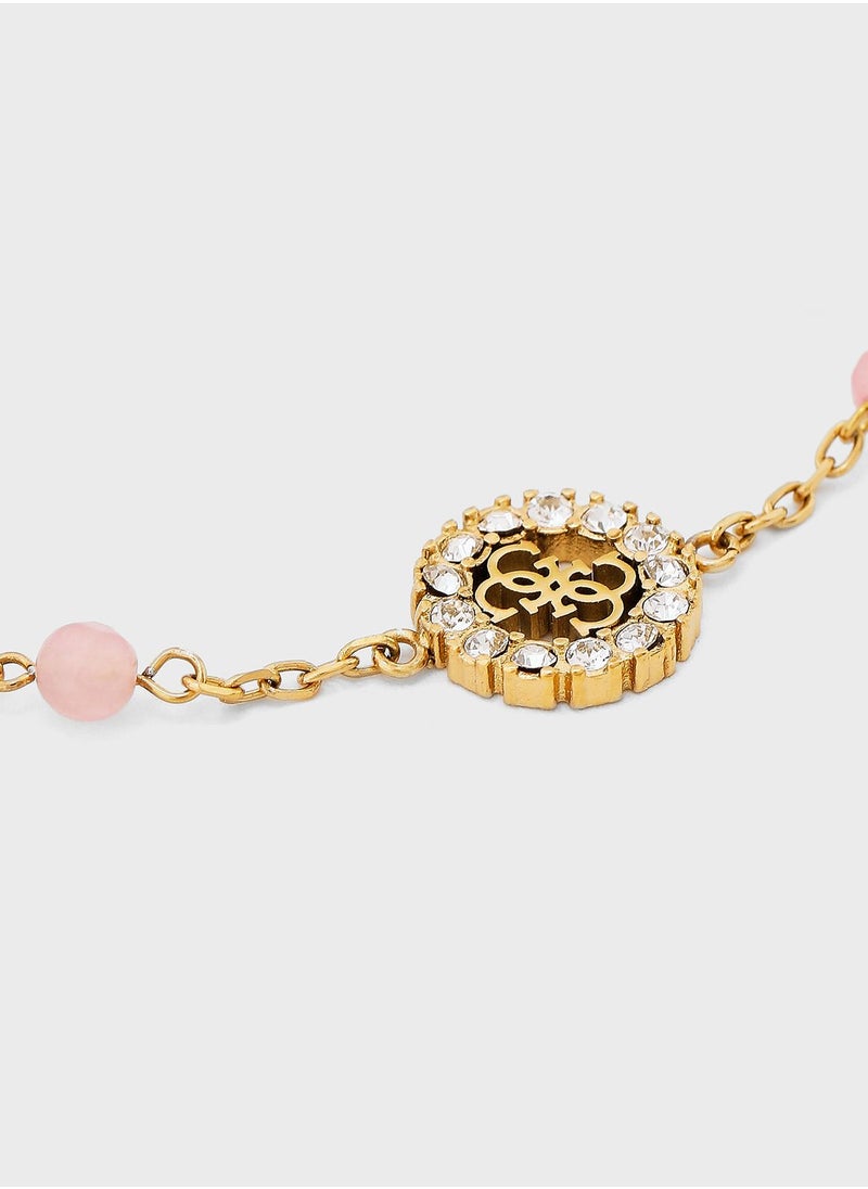 GUESS - Rose Agate & 4G Bracelet - Image 1