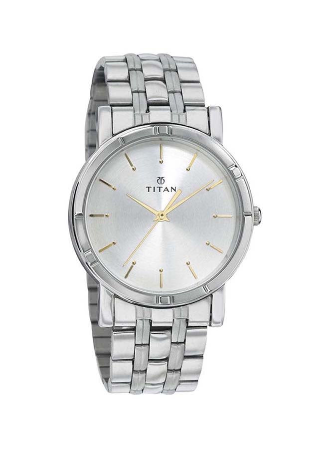 TITAN Men Stainless Steel Analog Wrist Watch 1639SM01 - Image 1