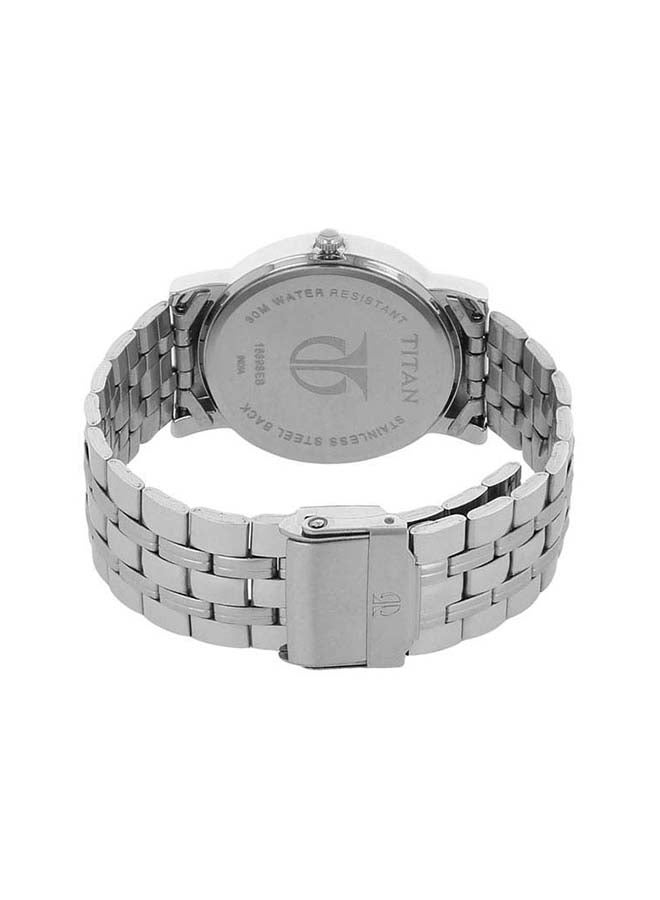 TITAN Men Stainless Steel Analog Wrist Watch 1639SM01 - Image 2